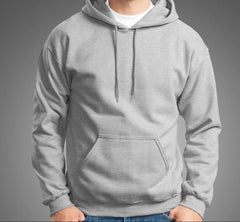 Hooded Pullover Heather Grey