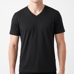 V-Neck Short Sleeve T-Shirt