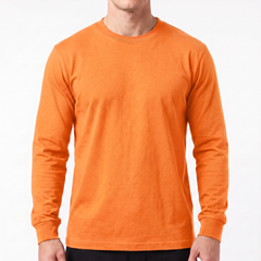 Crew Neck Long Sleeve T-Shirt
