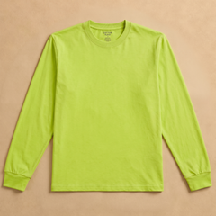 Crew Neck Long Sleeve T-Shirt