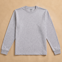 Crew Neck Long Sleeve T-Shirt