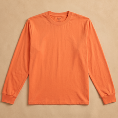 Crew Neck Long Sleeve T-Shirt