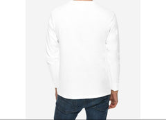 Crew Neck Long Sleeve T-Shirt White