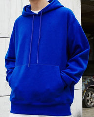 Hooded Pullover Navy Blue