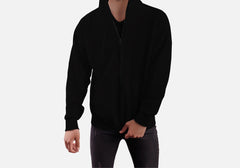 Hooded Zipper Black