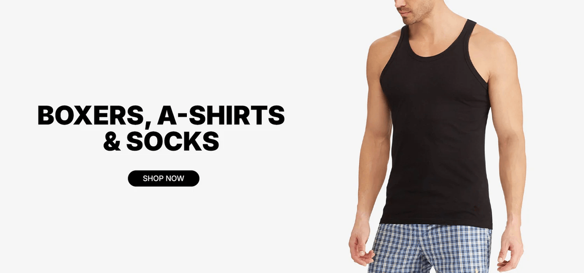 Cotton Flow boxers A-shirts and socks
