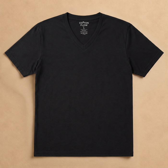 V-Neck Short Sleeve T-Shirt